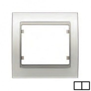 Marco 2 elementos BLANCO PERLA MABE BJC 22002-BP