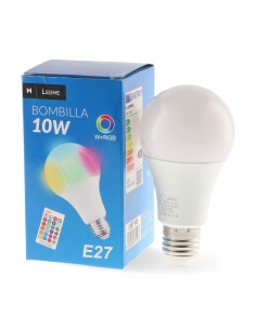 Ampoule LED Colours A60 E27 10W RGBW avec télécommande
