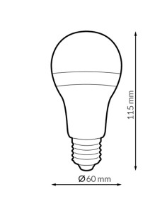 Ampoule LED Colours A60 E27 10W RGBW avec télécommande 2