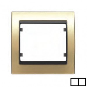 Quadro 2 elementos OURO BJC Mega 22002-DG