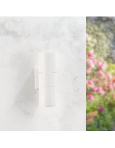 White Tube Wall Light IP54 M LEDME