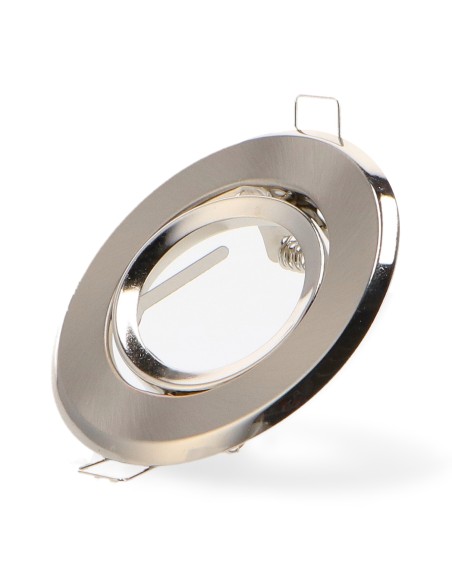 Rund schwenkbarer Ring Nickel Serie Eco für Gu10/mr16