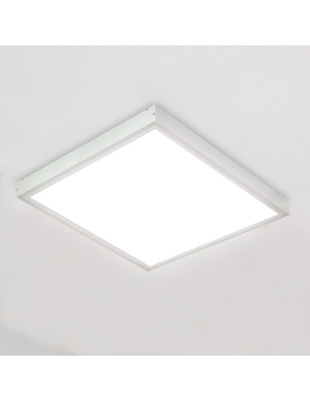 Surface Panel Kit 60x60 cm White 65 mm Aluminum M LEDME