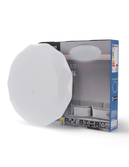 M LEDME Dial Circular LED Ceiling Light 24W 6500K