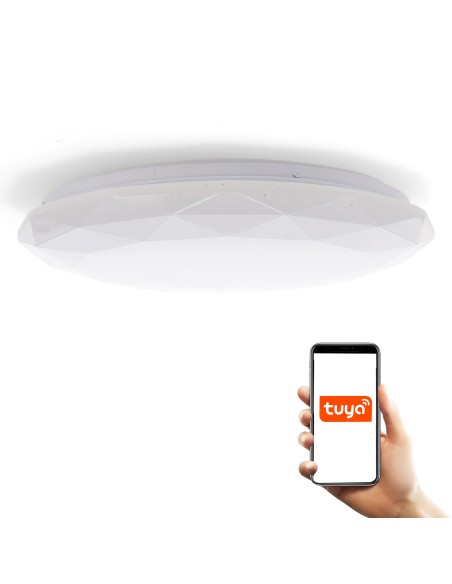 M LEDME Dial Circular LED Ceiling Light 24W 6500K