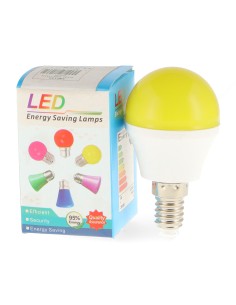 LED G45 E14 Bulb 4W - Dsc yellow