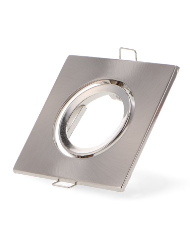 Swivel Square Nickel Ring Eco Series for Gu10/Mr16