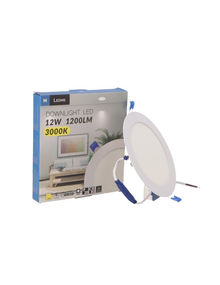 M LEDME Slim Circular LED Panel 12W 6000K