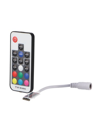 Controller Mini per Strisce LED RGB con Telecomando RF