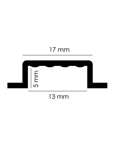 Gancio Striscia LED 220Vac marca M LEDME materiale PC 2