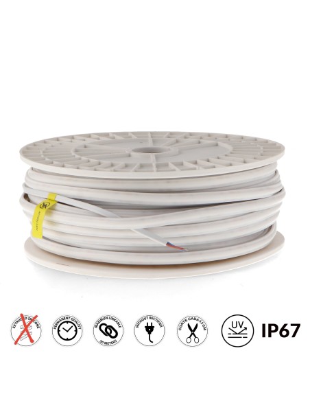 Grapa Faixa LED 220Vac marca M LEDME material PC