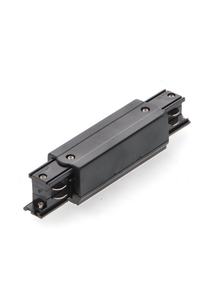Inline connector with separator for black aluminum three-phase busbar