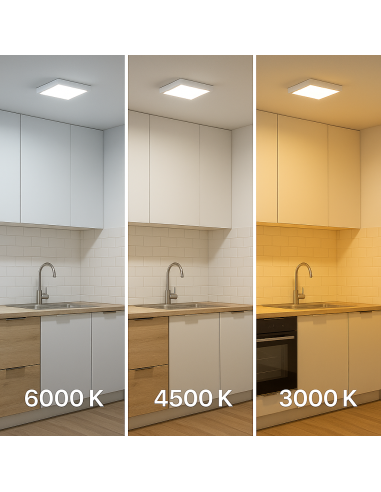 Slim Square Surface Panel 25W 3000K