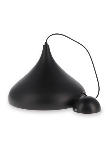Deckenleuchte Coppen Black M LEDME E27 Metall