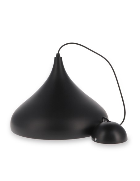 Deckenleuchte Coppen Black M LEDME E27 Metall