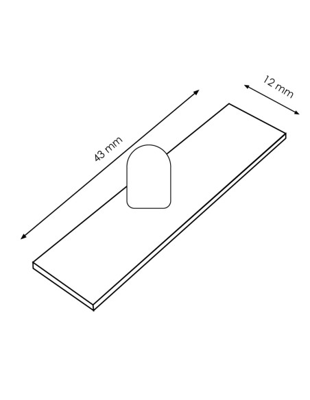 Motion Sensor Switch for LED Strip M LEDME 60W IP20