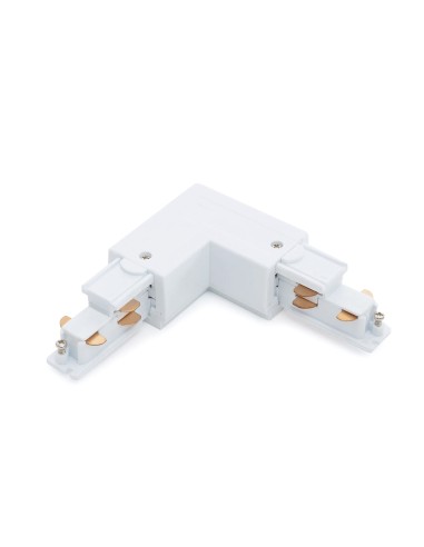 M LEDME Type L Connector for Three-Phase Rail White M