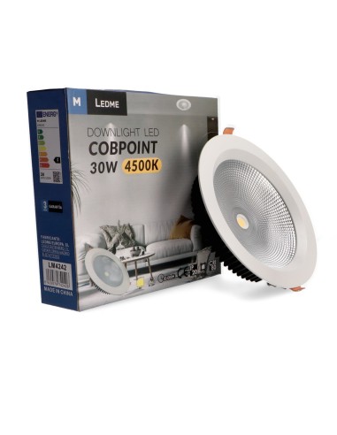 LED COB Downlight Spot 30W 6000K Epistar