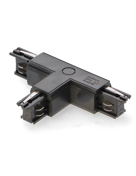 White T-Type Connector for Three-Phase Rail M LEDME