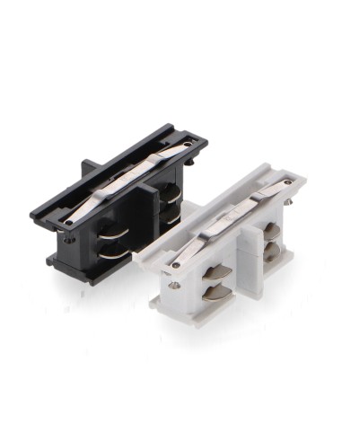 White T-Type Connector for Three-Phase Rail M LEDME