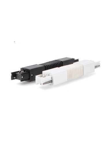 White T-Type Connector for Three-Phase Rail M LEDME