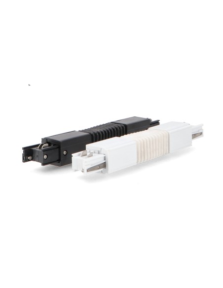 White T-Type Connector for Three-Phase Rail M LEDME