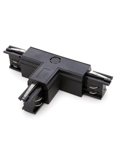 White T-Type Connector for Three-Phase Rail M LEDME