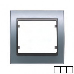 Marco 3 elementos ALUMINIO PRUSIA BJC 22003-AP