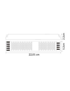 LEDME Slim Power Supply 400W 24Vdc IP44 for LED Strips 2
