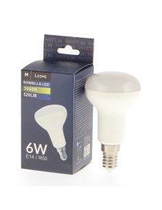 Lâmpada LED E14 R50 6W Dsc 3000K