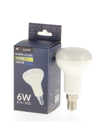 Ampoule LED E14 R50 6W Dsc 3000K