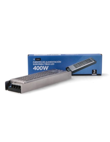 Alimentatore Slim LEDME 400W 12Vdc IP44