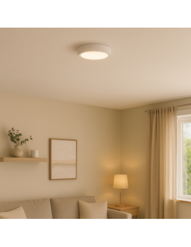 Slim Circular Surface Panel 6W 6000K LEDME