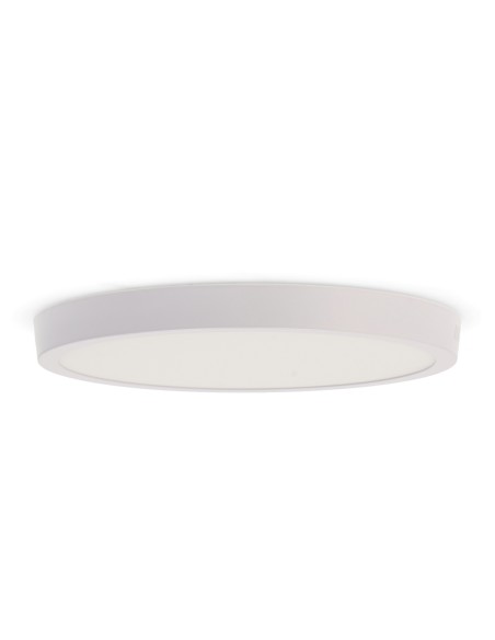 Panel de superficie circular M LEDME 6W 3000K aluminio