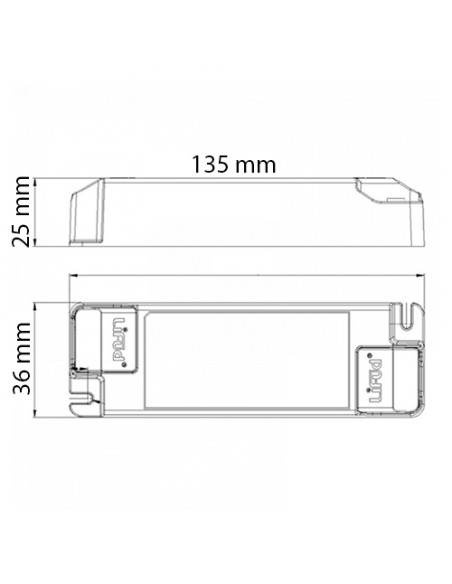 Driver Lifud 30W Salida 27-42V DC Alimentación 220-240V AC