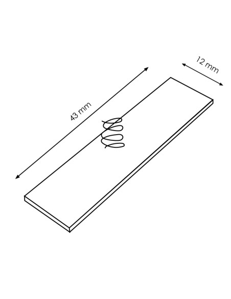LEDME Touch Switch for LED Strip, 60W Power, 12-24V DC Supply