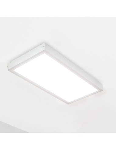 Surface Panel Kit 60x30 cm White 50 mm Aluminum M LEDME