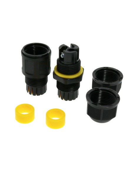 Conector em I IP68 Policarbonato M LEDME