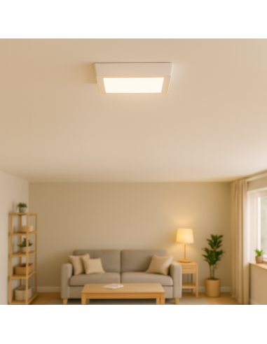 Surface Panel Slim Square Series 12W 4500K