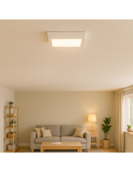Slim Surface Square M LEDME 12W 3000K SMD 2835 Panel
