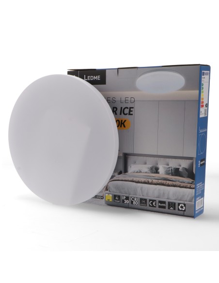 Ice Circular Surface-Mount LED Ceiling Light 36W Epistar 4500K