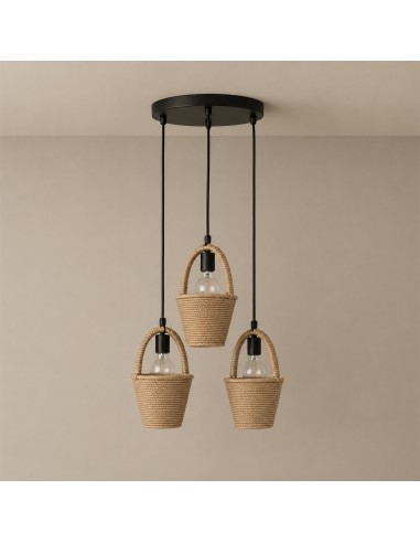 Lampe Plafond Dsc M LEDME avec source 3XE27