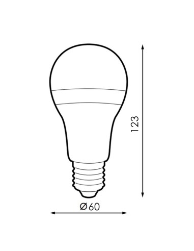 Lâmpada LED Smarthome E27 A60 10W RGB+CCT com App