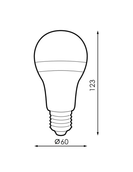 Lâmpada LED Smarthome E27 A60 10W RGB+CCT com App