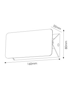 LED Wall Light Vas 5W CCT Brand M LEDME 2