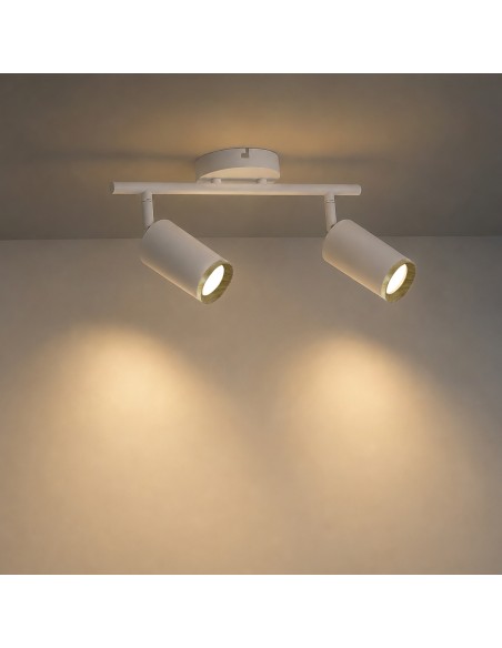 Country 3-Light GU10 Ceiling Wall Light - Dsc