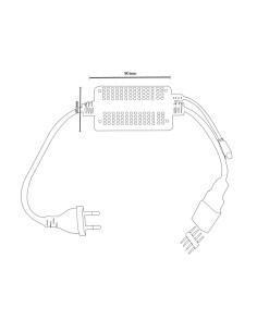 Controller RGB per Neon LED 220V con telecomando 2