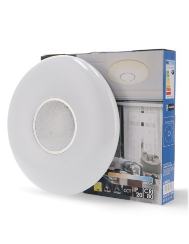 Turin 40W M LEDME LED Surface Circular Ceiling Light Polycarbonate