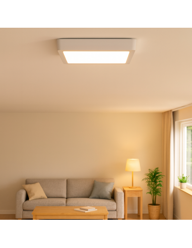 Slim Surface Square Panel 20W 6000K LEDME