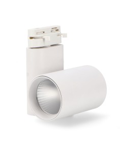White Bernado 40W Single-phase LED Track Light Dsc 4500K